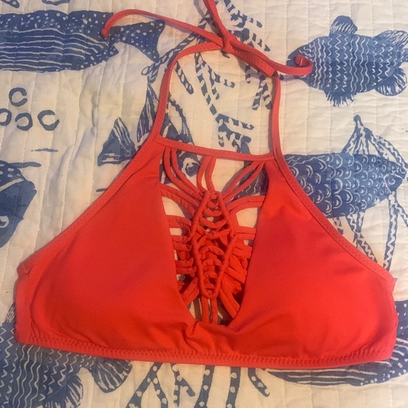 BECCA by REBECCA VIRTUE Women's Janis Macrame High Neck Top new without tag - Picture 1 of 12